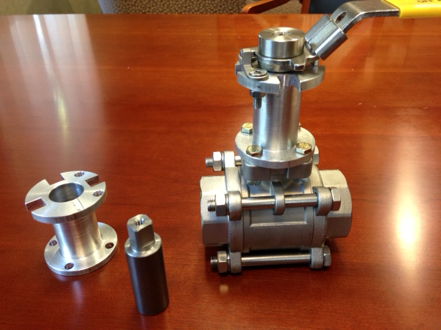 Valve Exension Custom Machining